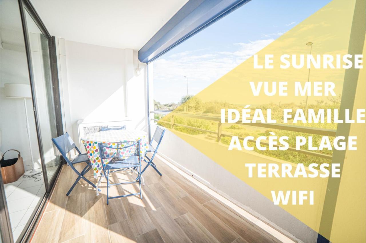 NEW LE SUNRISE Accès Plage- Spacieux-2 Terrasses-Wifi - CONFORT - CoHôteConciergerieLaGrandeMotte La Grande-Motte Esterno foto