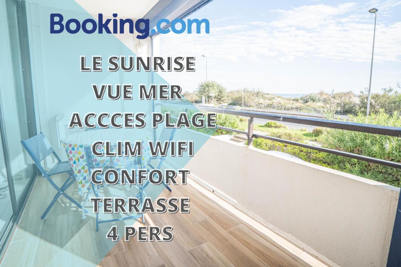 NEW LE SUNRISE Accès Plage- Spacieux-2 Terrasses-Wifi - CONFORT - CoHôteConciergerieLaGrandeMotte La Grande-Motte Esterno foto